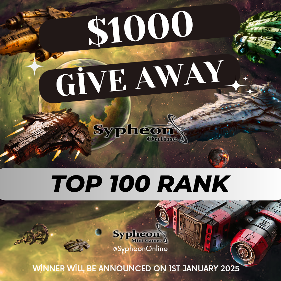SypheonOnline's tweet photo. ๐ This Month: $1,000 Reward for One Lucky Player in the Top 100! ๐
๐ฐ Reach the Top 100 and win an incredible $1,000 #USDT
The galaxy is calling โ battle, mine, and conquer to secure your spot and claim the grand prize.
โก๏ธRe-tweet, and tag 3 friend and comment your nickname to This tweet and #earn 3x more chance to win the reward.
๐ Every move counts, every point matters. Will you rise to the challenge and become this monthโs legend?
๐ฏ Join now and start your journey to $1,000
๐ https://t.co/ZIm0G5IuUj
The reward is There, and the galaxy is yours for the taking. Donโt miss out! ๐
#SypheonOnline #Rewards #Giveaways #PlayToEarn #Bitcoin