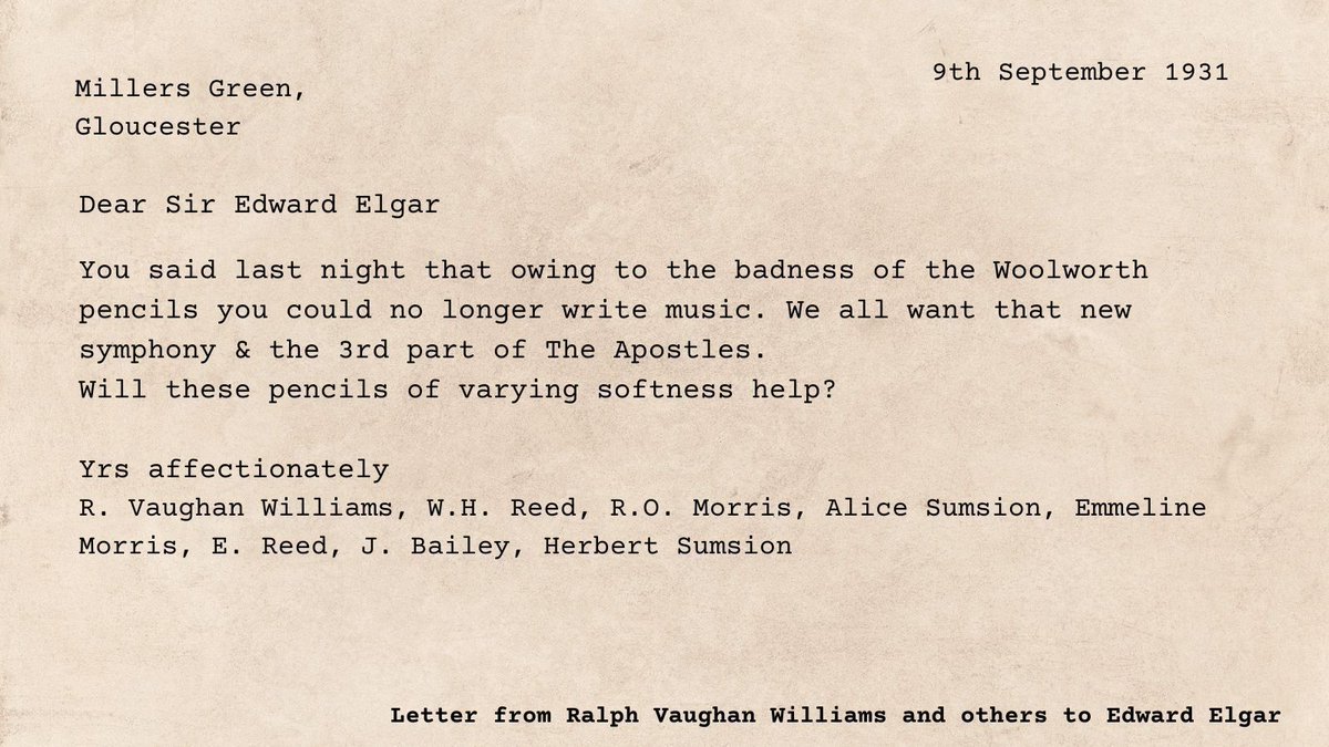 Vaughan Williams Foundation tweet media