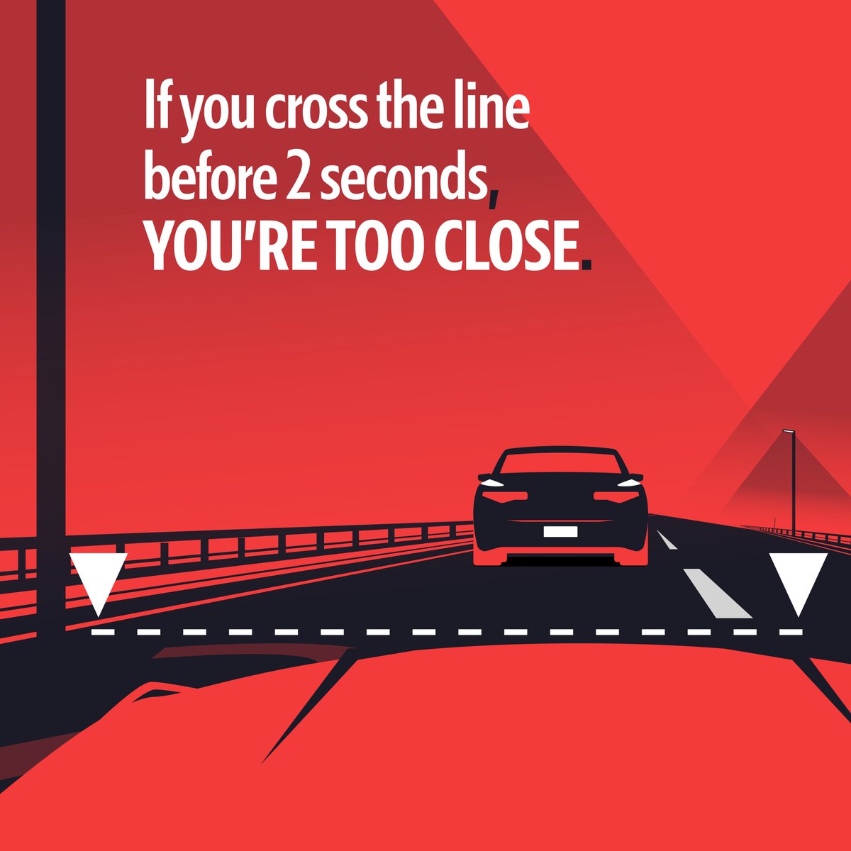 VisionZeroSW's tweet image. 🚗🚦 Road Safety 101: The 2-Second Rule 📏❗

Slower reaction times are a must to navigate slippery roads.
🛑✋ 🌧️
Stay safe out there, and remember: A little extra space goes a long way! 🛣️✨
#2SecondRule #DriveSmart #StaySafeOnTheRoads 🚫🌨️
