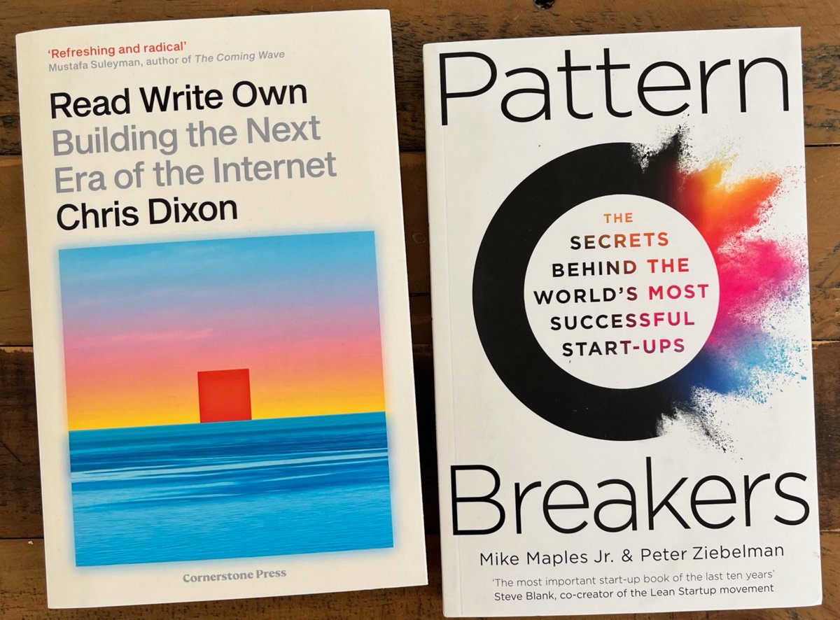 thanks <a href="/pmarca/">Marc Andreessen 🇺🇸</a> for the great #reads gonna blast through these over the next few weeks!  #books #Literature #business #workfromhome #workingdad #screwitletsdoit <a href="/localvc/">Peter Ziebelman</a> <a href="/m2jr/">Mike Maples, Jr</a> #readwriteown