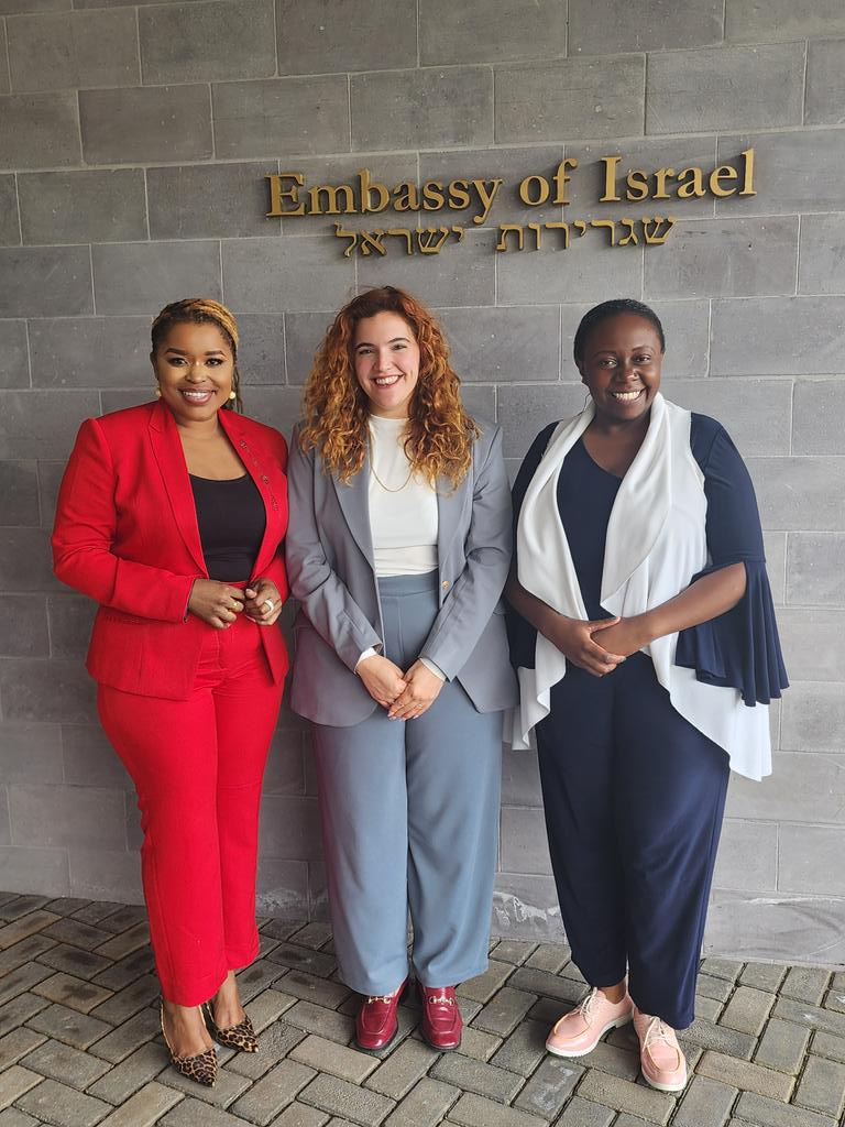 mwendemacharia1's tweet photo. This morning its been such a delight to be meet with the Israel deputy Ambassador Ariel Arviv to discuss possible partnerships.

#QueenoftheAirwaves https://t.co/hCypipOq7e
