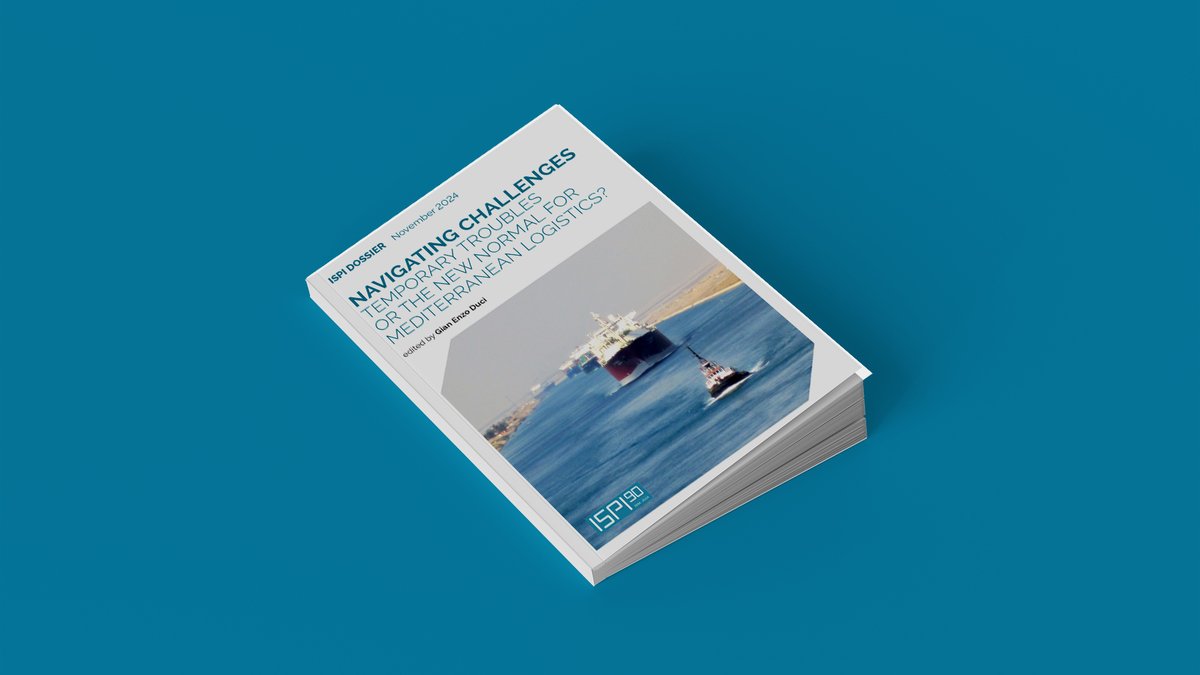 Scarica il Dossier ISPI "Navigating Challenges: Temporary Troubles or the New Normal for Mediterranean Logistics?" curato da <a href="/GianEnzoDuci/">Gian Enzo Duci</a>  e a cui ha collaborato anche SRM con un articolo sui porti euromediterranei e l'impatto della crisi del Mar Rosso ➡️ bit.ly/srmispiduci