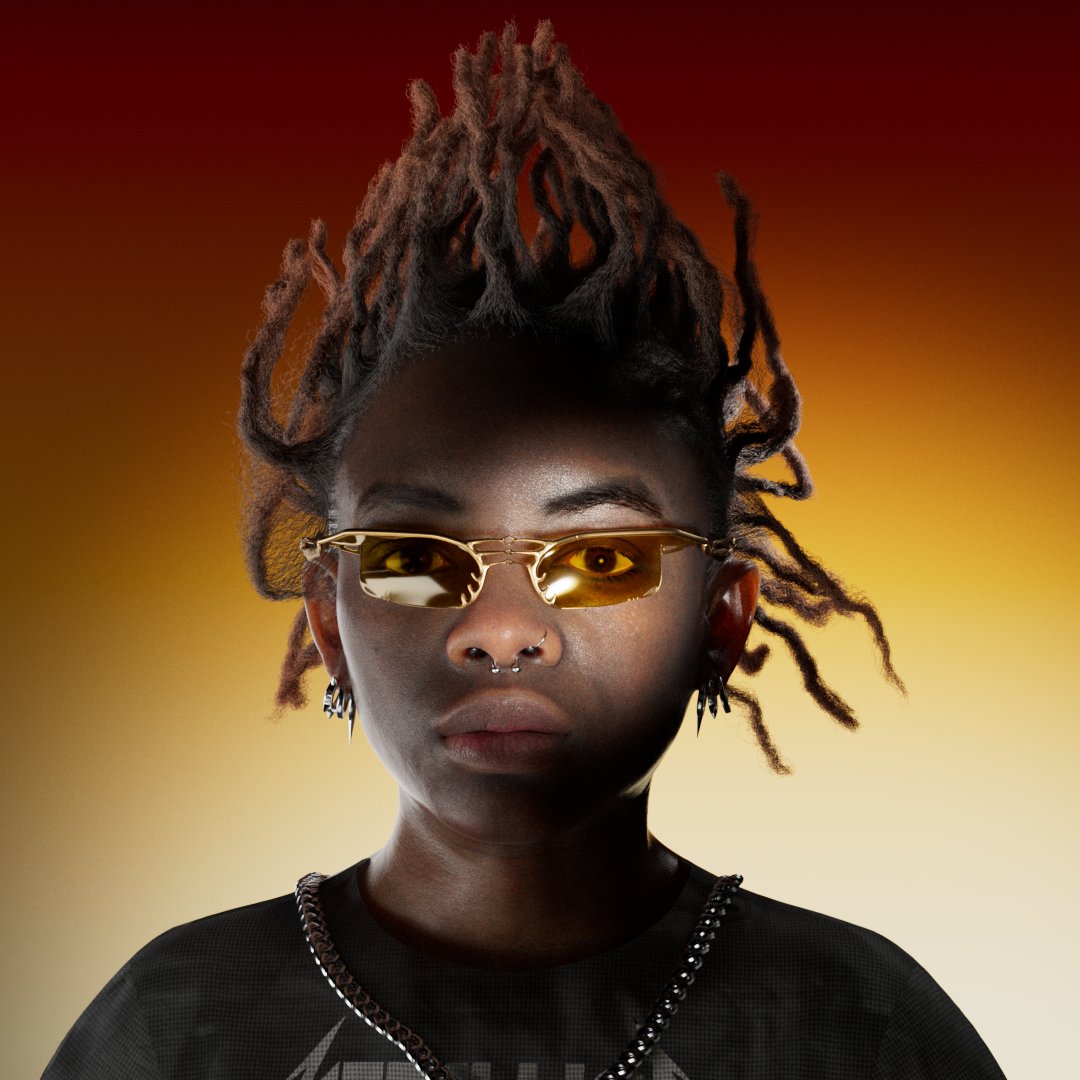 R&amp;D from earlier in the Year. Unfortunately these never made the cut for a BUBBLEGUMCLUB cover. I took a lot of inspiration from the lighting style used the #Oakley Mars X Metal campaign. Rendered in #Redshift for #Cinema4D.