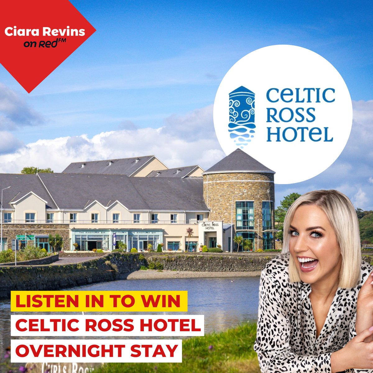 Red FM (@corksredfm) on Twitter photo Listen in to WIN West Cork Overnight Stay 🤩
Listen in to <a href="/CiaraRevins/">Ciara Revins</a> all this week from 12pm-4pm to relax, unwind and experience the magic of beautiful West Cork at the family-owned <a href="/CelticRossHotel/">Celtic Ross Hotel</a> WIN 2 NIGHTS B&B & DINNER FOR 2 PEOPLE 🛌 Listen in to WIN West Cork Overnight Stay 🤩
Listen in to <a href="/CiaraRevins/">Ciara Revins</a> all this week from 12pm-4pm to relax, unwind and experience the magic of beautiful West Cork at the family-owned <a href="/CelticRossHotel/">Celtic Ross Hotel</a> WIN 2 NIGHTS B&B & DINNER FOR 2 PEOPLE 🛌