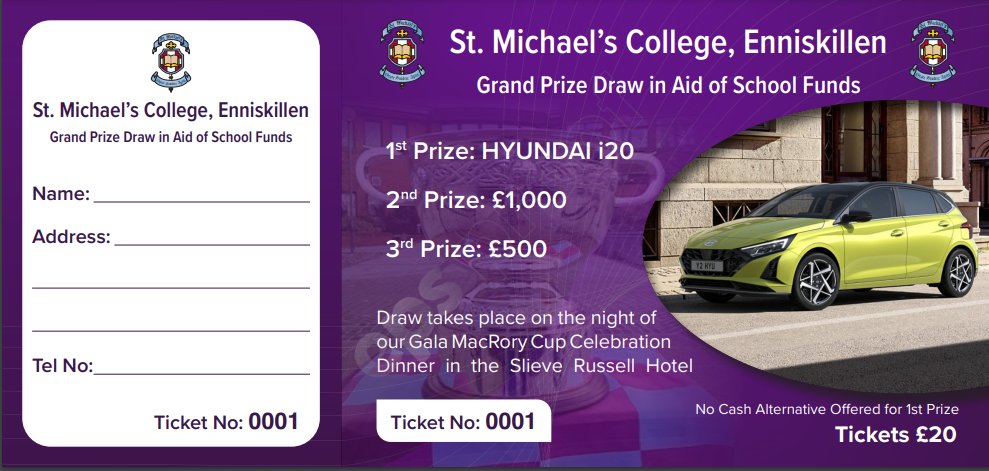 St_Michaels_Ekn's tweet image. 📢 Exciting Fundraiser 
CLICK HERE klubfunder.com/Clubs/St_Micha…… 
Join our raffle to win a car and support St. Michael’s College! 
Your contribution enhances our resources. Get your tickets today and make a difference! 
Thank you! 
#SupportEducation #Communit