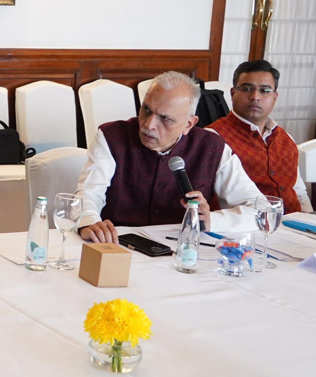 IPCS, New Delhi (@ipcsnewdelhi) on Twitter photo IPCS & <a href="/Asia_HSF/">Division South/Southeastasia HSF</a> were pleased to host a closed-door roundtable discussion on 'Geopolitics of Climate Change & Energy in India 🇮🇳-EU 🇪🇺Cooperation' on 29 Nov in New Delhi.
We are grateful to Dr. Arvind Gupta, Director <a href="/vifindia/">VIF India</a>, for chairing and delivering the opening remarks. IPCS & <a href="/Asia_HSF/">Division South/Southeastasia HSF</a> were pleased to host a closed-door roundtable discussion on 'Geopolitics of Climate Change & Energy in India 🇮🇳-EU 🇪🇺Cooperation' on 29 Nov in New Delhi.
We are grateful to Dr. Arvind Gupta, Director <a href="/vifindia/">VIF India</a>, for chairing and delivering the opening remarks.