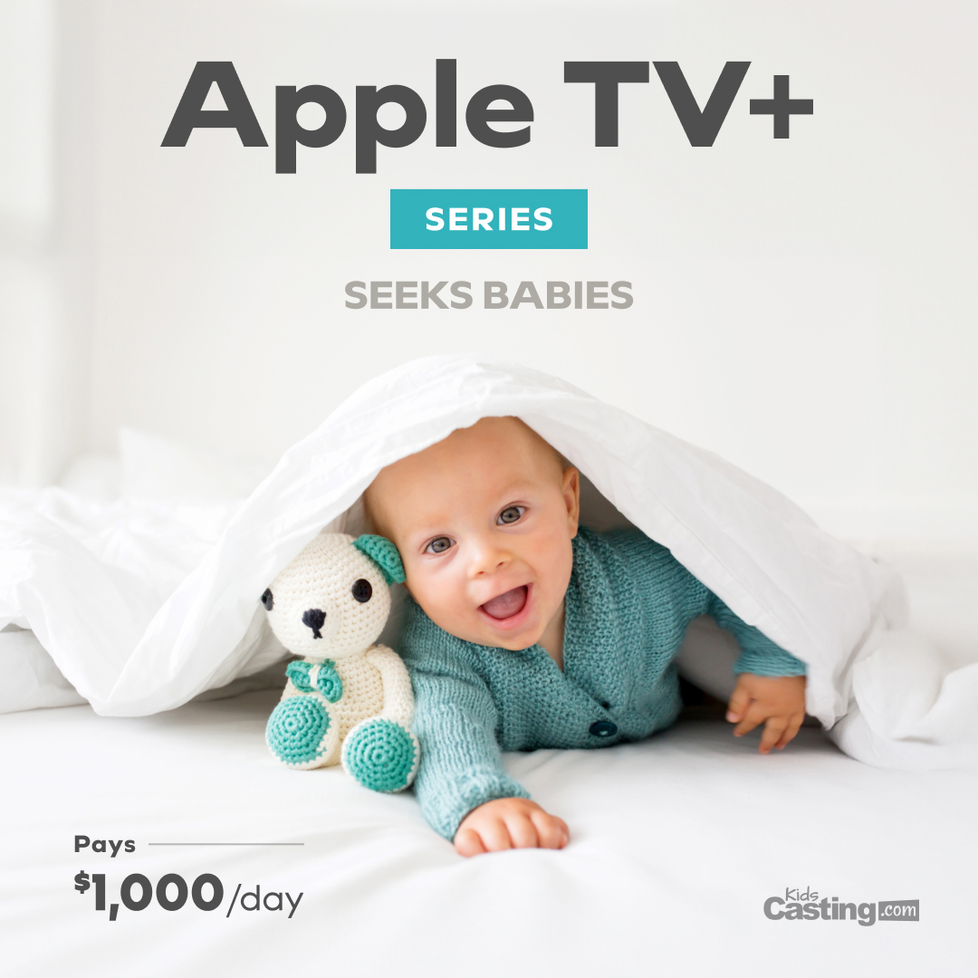 Apple TV+ Series Seeks Babies

Los Angeles, CA, United States kidscasting.com/castingcalls/5…