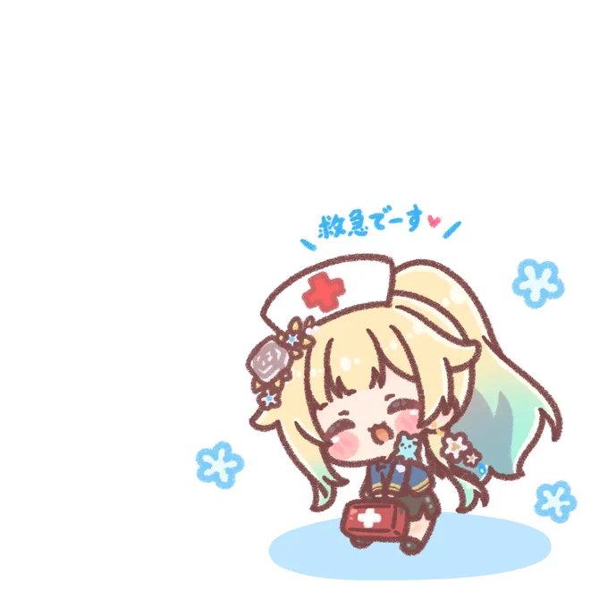 久々にエマちゃんの救急ボイスが聴けて幸せ…( ˘ω˘ )#あいざわーるど #VCRGTA3 