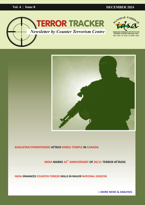 MP-IDSA Terror Tracker
CURRENT ISSUE | DECEMBER 2024 is out

idsa.in/news-digest/te…