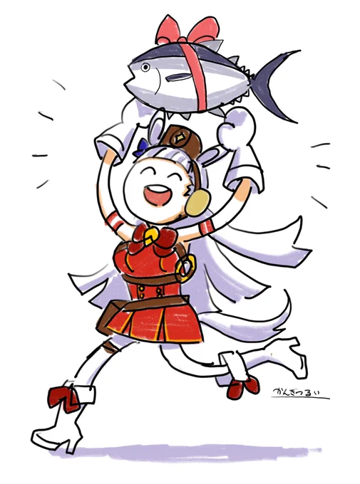 はい  #お前のふざけた絵と真面目な絵を比較してみろ 