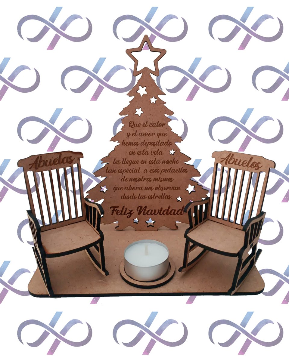 HypnosInfinityD's tweet photo. 🌿 Estas Sillas Mecedoras son un homenaje a esos familiares que ya no están físicamente, pero siguen presentes en nuestro corazón🌿

Totalmente personalizable.

Consultad al privado :D y/o Insta: HypnosInfinityDreams  

#cortelaser #lasercut #Navidad #Christmas #Recuerdos https://t.co/ibxcJeWWfF