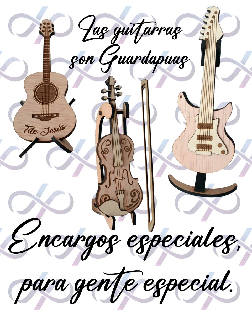 HypnosInfinityD's tweet photo. 🎸✨ ¡Presento este estuche de púas en forma de guitarra! 🎶

🛠️ Personalizable con tu nombre o un diseño que prefieras.

Incluye soporte para exponerlo.

Consultad al privado y/o Insta: HypnosInfinityDreams 

#cortelaser #Lasercut #guitarra #guitar https://t.co/3Eq2LWq1bK