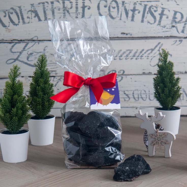 It’s December so we can definitely talk about CHRISTMAS! Our best selling stocking filler, the original Christmas Coal, is BACK! #christmascoal #chocolate #mondaymagic