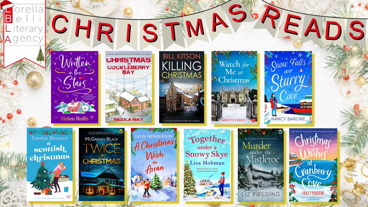 It's the most wonderful time of the year!🎄
 
Whether it's a wintry, heartfelt #romance you're after, or a festive #crime #thriller, our selection of #Christmas reads are perfect for this holiday season🎅

<a href="/JoffeBooks/">JOFFE BOOKS</a> <a href="/ChocLituk/">Choc Lit Publishing</a> <a href="/BeckySlorach/">Rebecca Slorach</a> <a href="/AriaFiction/">Aria Fiction</a> <a href="/TantorAudio/">Tantor Audio</a> <a href="/podium_ent/">Podium Entertainment</a>