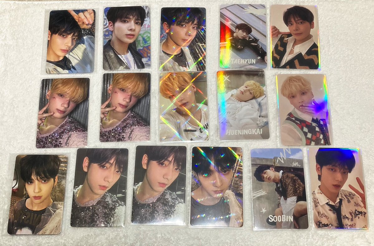 trhkmkr's tweet photo. @00 txt トゥバ Sanctuary PPULBATU プルバトゥ トレカ

譲→ 画像のトレカ
求→ 同異種ヨンジュン

同日発送での郵送取引希望です。
お気軽にリプやDMにてご連絡くださいෆ
(お返事にお時間をいただく可能性があります🙇🏻)

#TXT交換 https://t.co/RbB35huByz