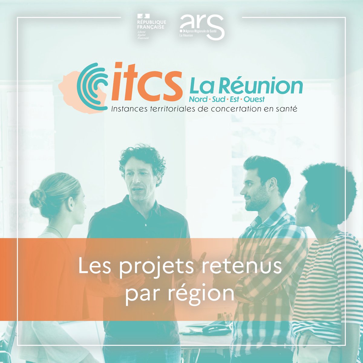 #Santé #Réunion 📷Agir pour chaque territoire de La Réunion !
Dans le cadre de la mise en œuvre du Projet Régional de Santé 2023-2033, l’ARS La Réunion a lancé des groupes de travail dans chaque région de l’île (Est, Ouest, Sud, Nord) pour construire, avec les opérateurs de
