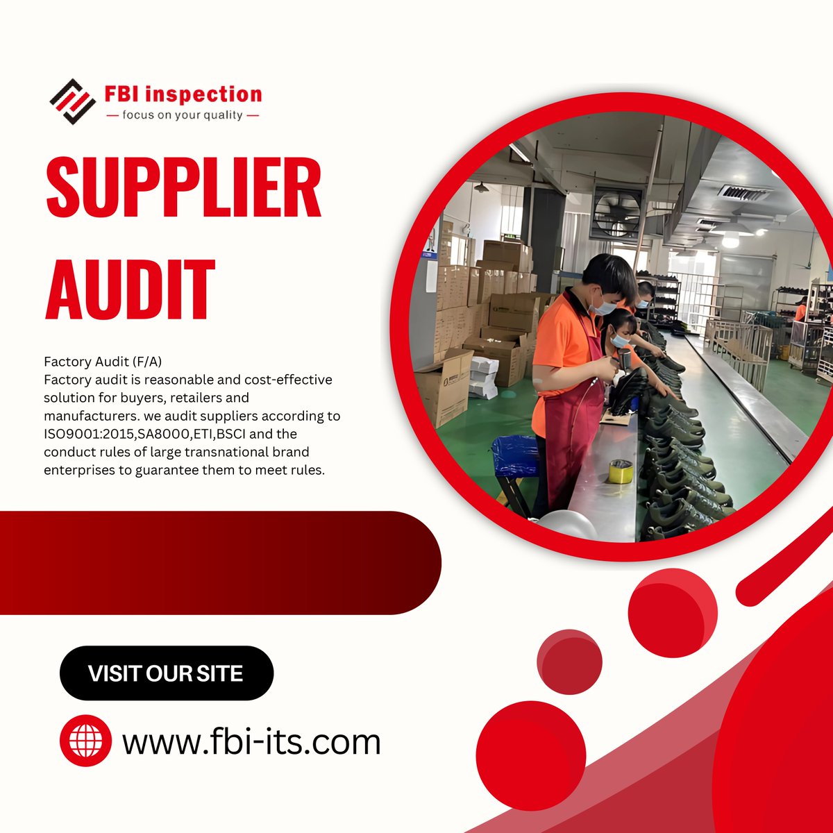 fbiinspection's tweet image. Ensuring Excellence! ✅ Our recent supplier audit highlights our commitment to quality, reliability, and top-notch standards at FBI ITS. Together, we’re building stronger partnerships for a brighter future. 🌟

🌐Visit Our Site : fbi-its.com

#SupplierAudit