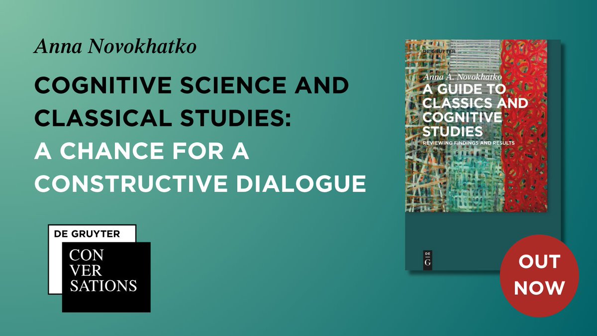 De Gruyter Classics ➡️ Facebook (@dg_classics) on Twitter photo How do cognitive approaches transform and enrich research in the Humanities – #Classics in particular?
Read <a href="/AnnaNovokhatko/">Anna Novokhatko</a>, author of “A Guide to Classics and Cognitive Studies”, #HotOffthePress
✍️Blog post: blog.degruyter.com/cognitive-scie…
📗 More on the book: degruyter.com/document/isbn/… How do cognitive approaches transform and enrich research in the Humanities – #Classics in particular?
Read <a href="/AnnaNovokhatko/">Anna Novokhatko</a>, author of “A Guide to Classics and Cognitive Studies”, #HotOffthePress
✍️Blog post: blog.degruyter.com/cognitive-scie…
📗 More on the book: degruyter.com/document/isbn/…