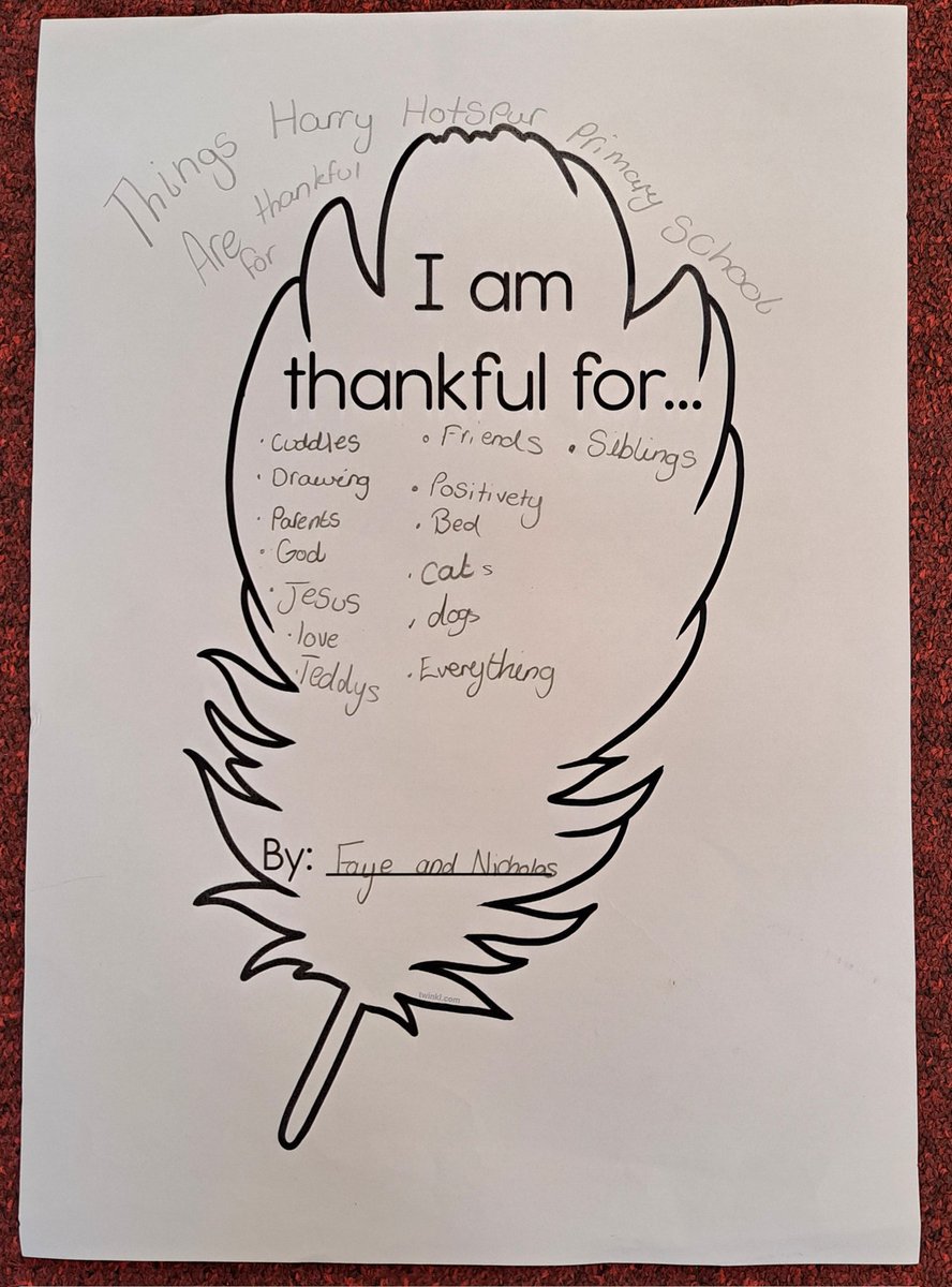 We have been reflecting on all the things we are thankful for as part of #thanksgiving