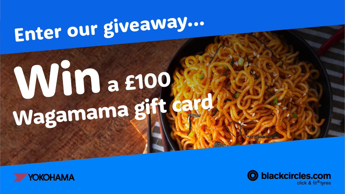 Win a £100 Wagamama gift card ✨ 

Perfect for date night or simply satisfying that noodle craving 🍲

To enter:
1) Like &amp; share 🍜 
2) Tell us below, what was the last excellent meal you had?

T&amp;Cs in bio.
[Ends 10th Dec].