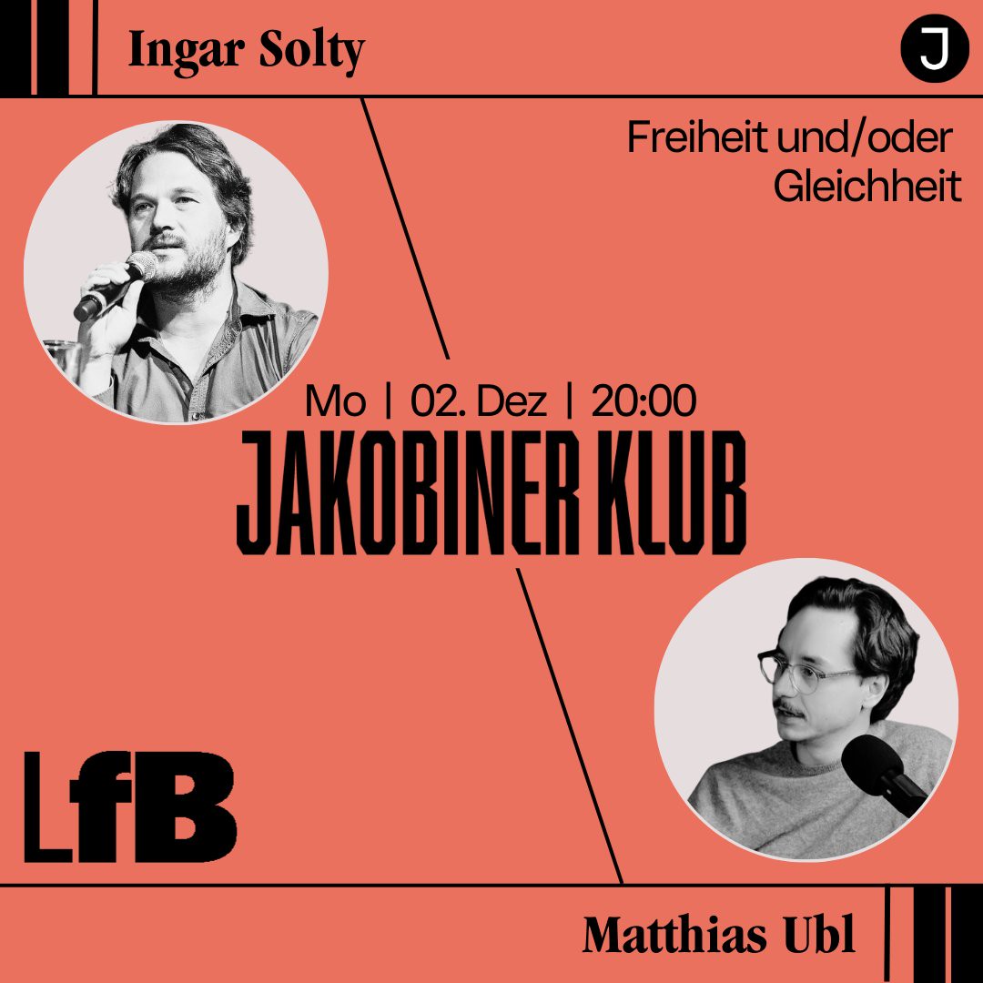 Matthias Ubl (@matthiasubl) on Twitter photo Heute Abend im Brechthaus: <a href="/IngarSolty/">Ingar Solty</a> und ich sprechen über Marx als Denker der Freiheit. Außerdem gibt es eine Überraschung! Kommt vorbei! Heute Abend im Brechthaus: <a href="/IngarSolty/">Ingar Solty</a> und ich sprechen über Marx als Denker der Freiheit. Außerdem gibt es eine Überraschung! Kommt vorbei!