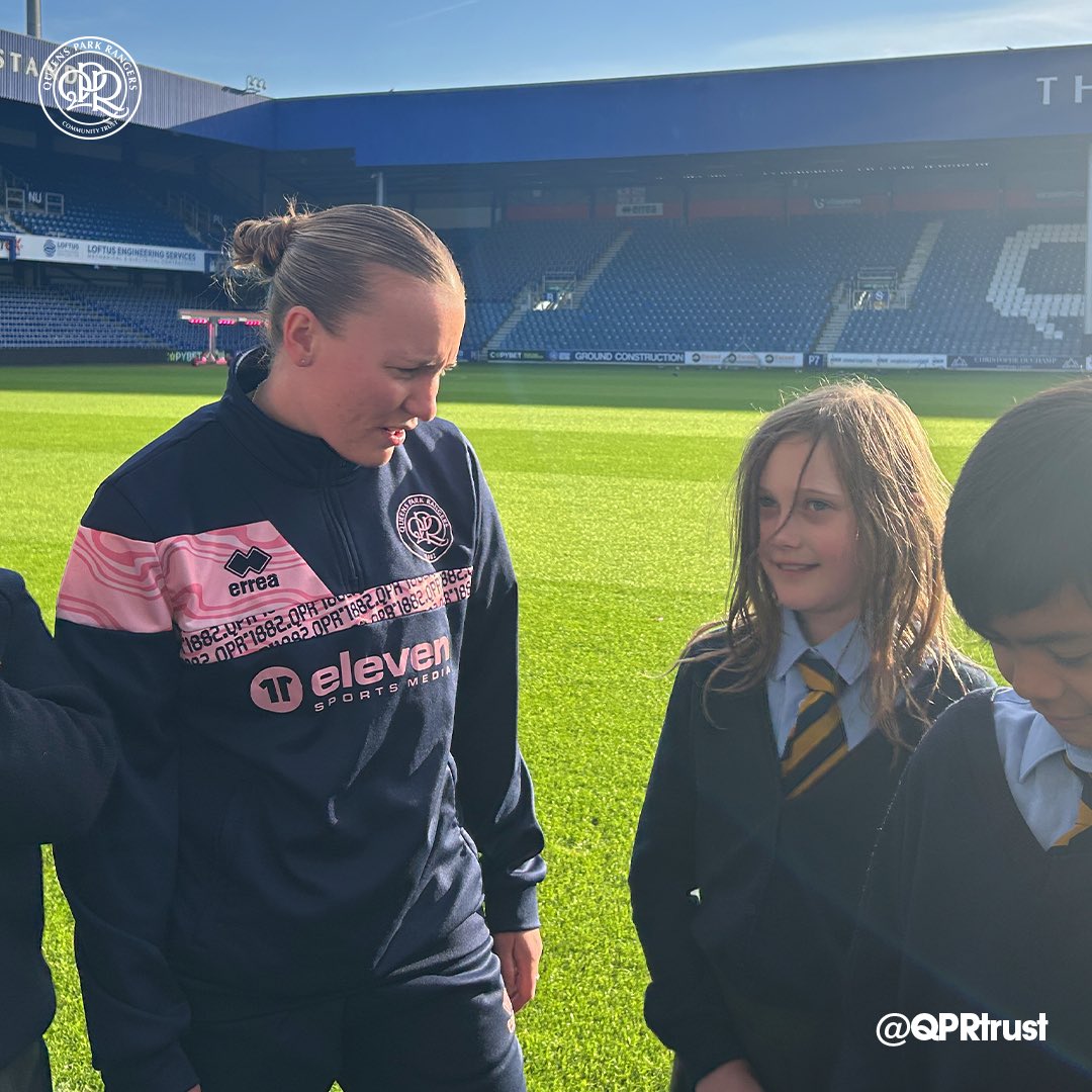 QPRtrust's tweet image. Celebrating Club Author Day 📖

We welcomed local R’s fan and author @zoeantoniades along with @QPRWFC midfielder Chloe Sampson to the MATRADE Loftus Road Stadium recently to engage with local primary school pupils, as we celebrated Club Author Day. 💙

▶️ tinyurl.com/ClubAuthorDay24