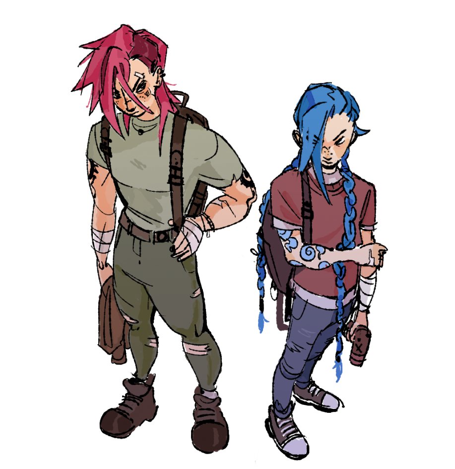 arcane x TLOU au ;p