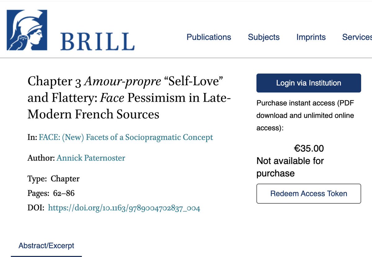 dr_politeness's tweet photo. 📢Now available: my chapter on #flattery as expected #facework in 19th-century French #etiquette books and #Frantext. "The findings show a pessimistic view on self-love as vain and inflamed, and uncover a causal link between flattery and self-love".
https://t.co/BeF76YR4ZH https://t.co/WXFOD4nVRJ