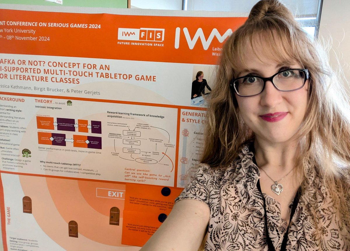 IWM Tübingen @IWMtue@wisskomm.social (@iwmtue) on Twitter photo 🧡-lichen Glückwunsch zur Förderung an <a href="/JessicaKathmann/">Jessica Kathmann</a>! 🎉 Mit Beginn des Wintersemesters 24/25 wird die Psychologin aus der AG Multimodale Interaktion von Prof. Peter Gerjets im Rahmen des Mathilde-Planck-Lehrauftragsprogramms gefördert. ✅iwm-tuebingen.de/www/de/institu… 🧡-lichen Glückwunsch zur Förderung an <a href="/JessicaKathmann/">Jessica Kathmann</a>! 🎉 Mit Beginn des Wintersemesters 24/25 wird die Psychologin aus der AG Multimodale Interaktion von Prof. Peter Gerjets im Rahmen des Mathilde-Planck-Lehrauftragsprogramms gefördert. ✅iwm-tuebingen.de/www/de/institu…