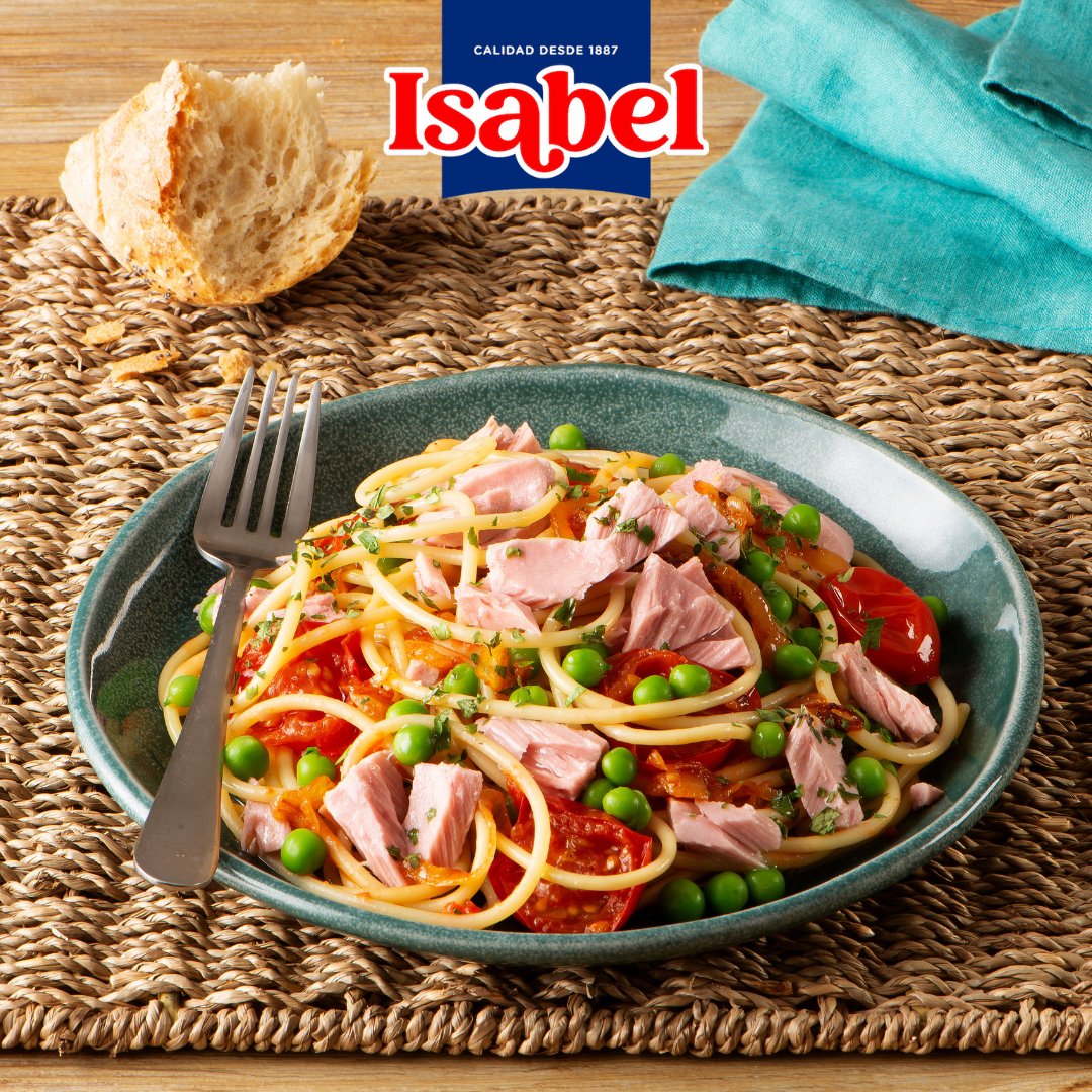 Unos deliciosos espaguetis con atún son tan irresistibles como beneficiosos para tu salud, fuente de carbohidratos y omega3.

#AtunIsabel #ConservasIsabel #HoyComemosConIsabel #recetas #recetasconatun #atunenlata