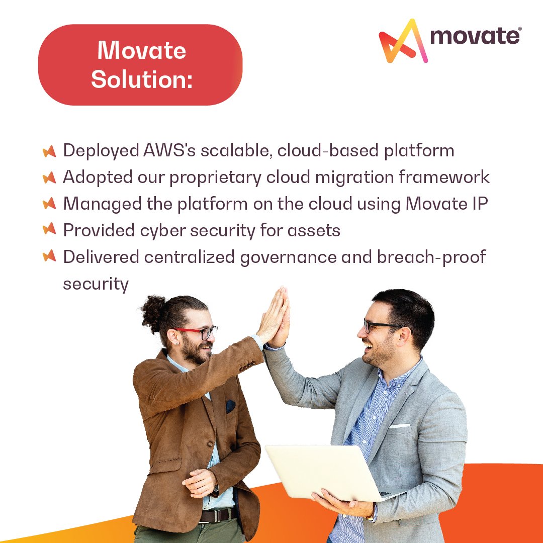 movate_inc's tweet image. Here&apos;s another success story about how we assisted one of our clients in achieving 99.95% infrastructure uptime.

Read more: movate.com/resources/tran…

#Movate #CaseStudy #MovateSolutions #IT #INFRA #Operations #Automation #Cloud #MovateContelli #AWS #CyberSecurity #CloudMAP