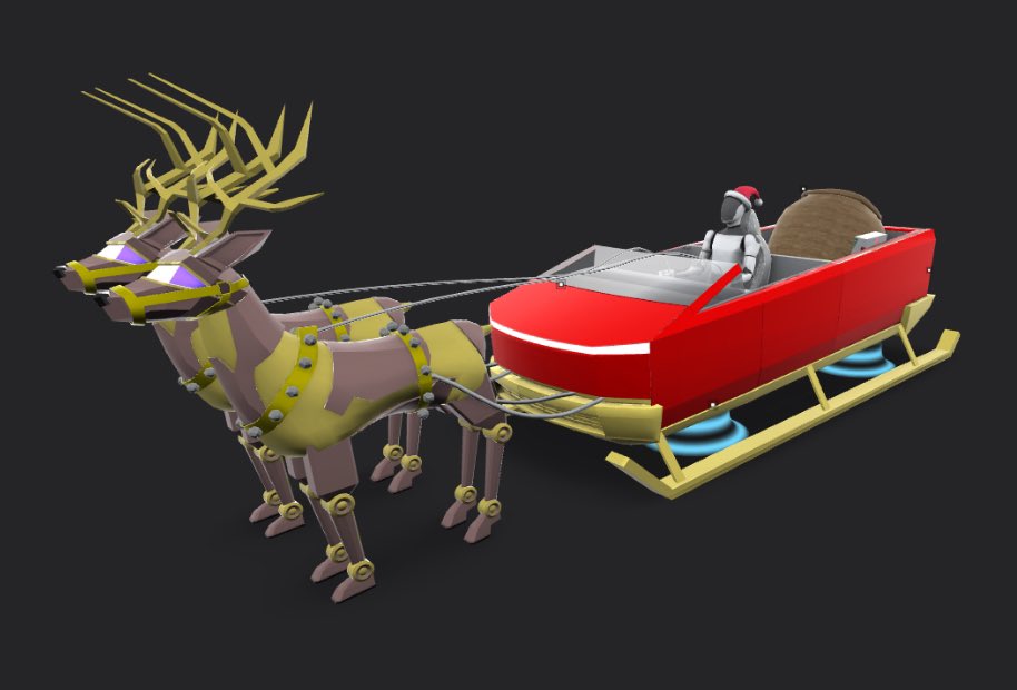 Teaming up with <a href="/cybertruck/">Cybertruck</a> to deliver your presents