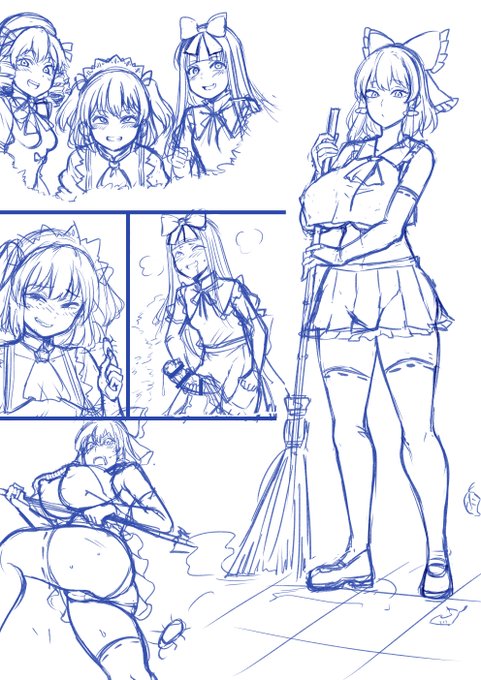 skeb進捗
ムチムチ霊夢とふたなり三妖精 