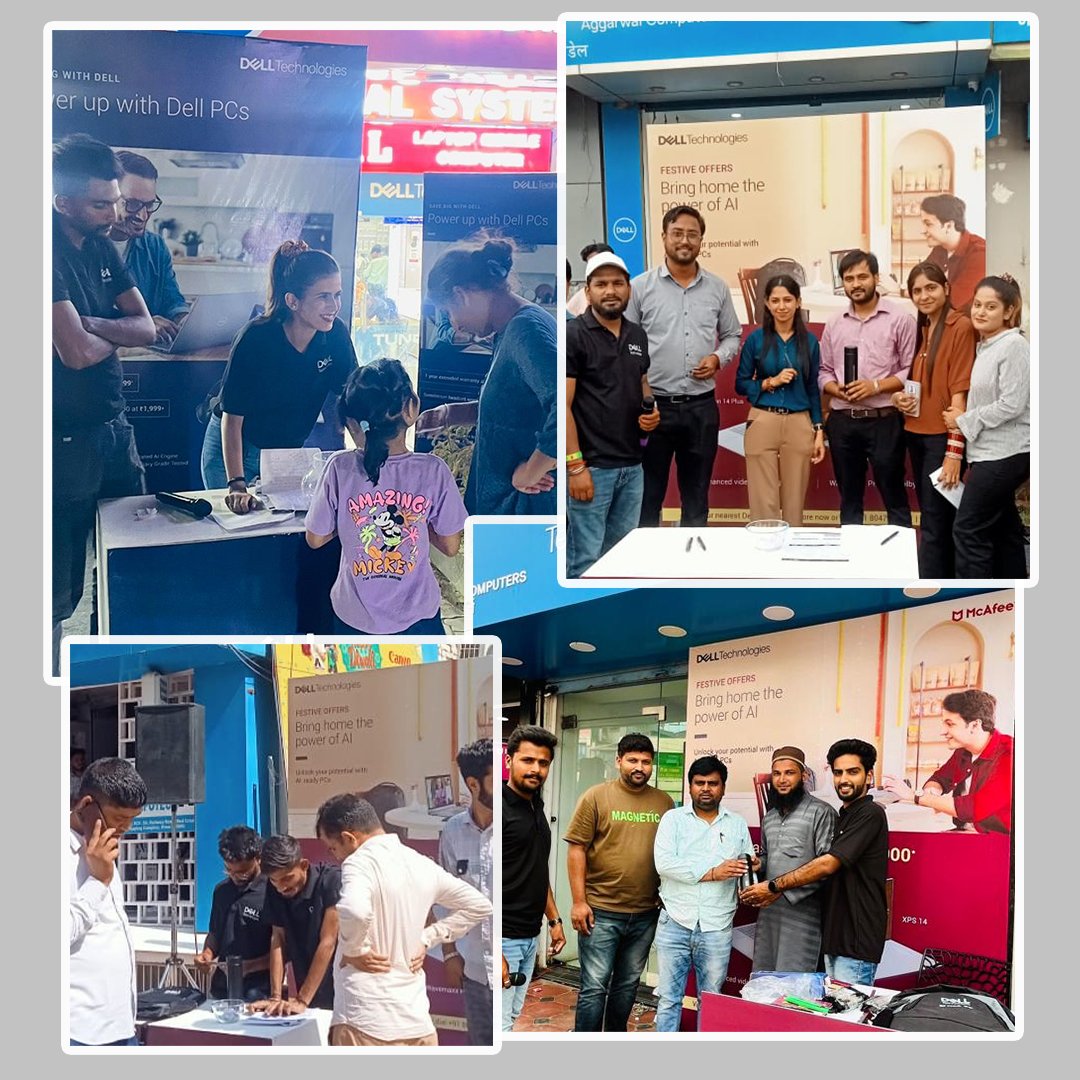 ConceptsLive's tweet photo. This festive season, DES Activations lit up 116+ locations across 80+ cities, generating 1,400+ leads &amp; 6,000+ inquiries in just a month!

 A perfect mix of strategy, creativity, &amp; execution.
#delltechnologies #activations #TheCnSExperience https://t.co/sfpI6E7q8b
