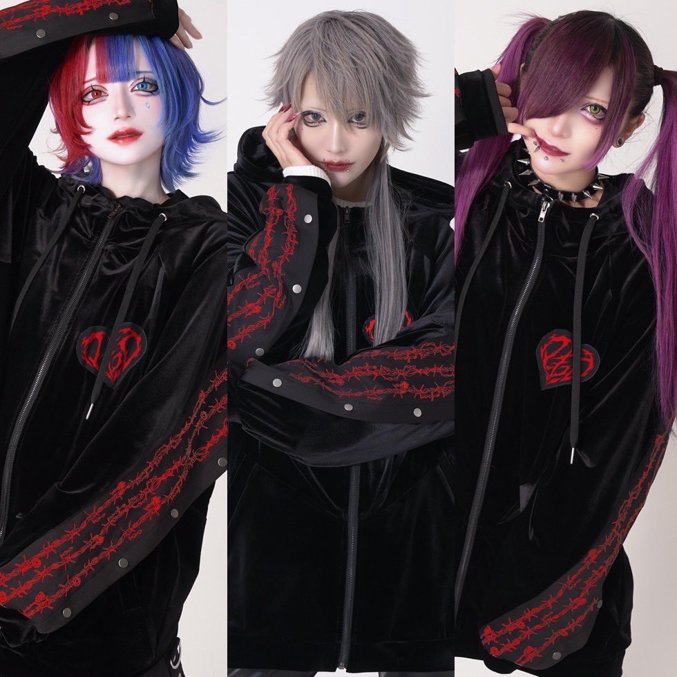 マーキュロ×BACKSTAGEPASS コラボパーカー マーキュロ×BACKSTAGEPASS コラボパーカー フルジップパーカー