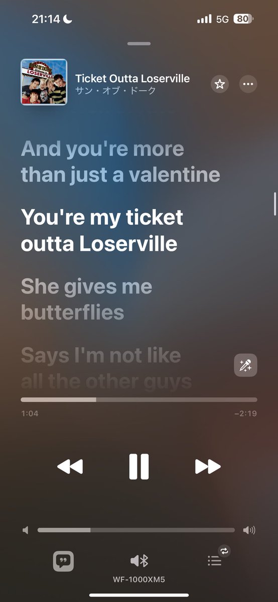 急に女神が現れたかのよう🎫🗽
未だにドキドキしてる、これ夢ですか？

Pinch me…is this real?