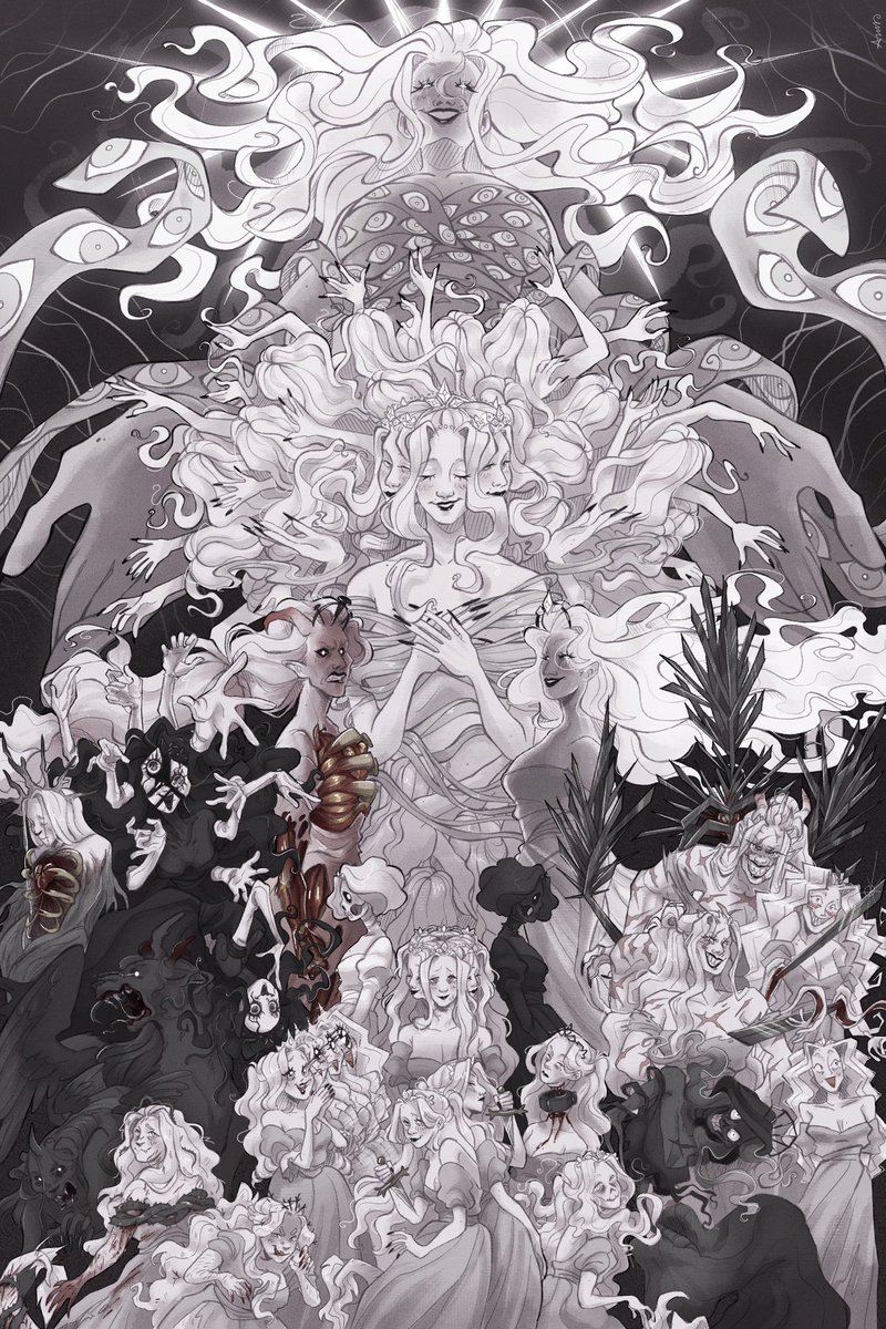 circusmantis's tweet image. Hey new oomfies you should totally play slay the princess it is the most awesomest game ever look at this cool art I made of it