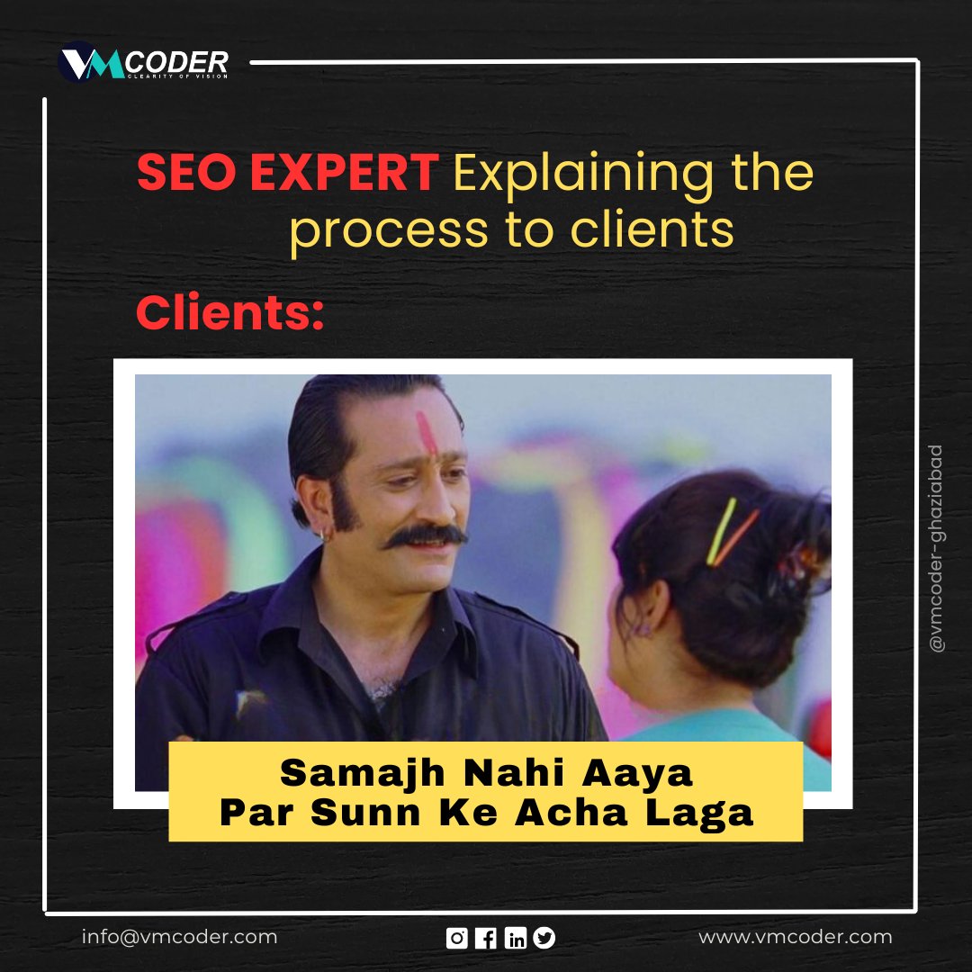 coder_vm's tweet image. "Breaking down SEO strategies for our amazing client, 🚀  
Sometimes the process feels like magic, but every step is backed by data, expertise, and dedication. Samajh Nahi Aaya Par Sunn Ke Acha Laga? Don't worry; that's why we're here! 💡✨  
#SEOExpert #DigitalMarketing