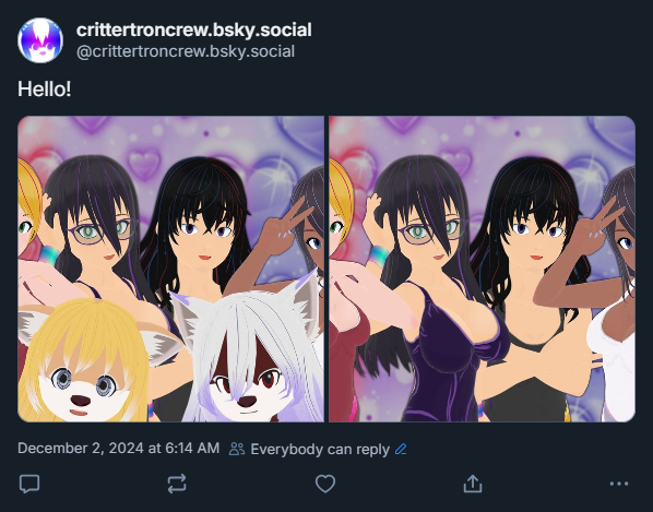 CrittertronCrew's tweet photo. We're stay here on Twitter but we're also over ''there''. https://t.co/BkDoi8qnna