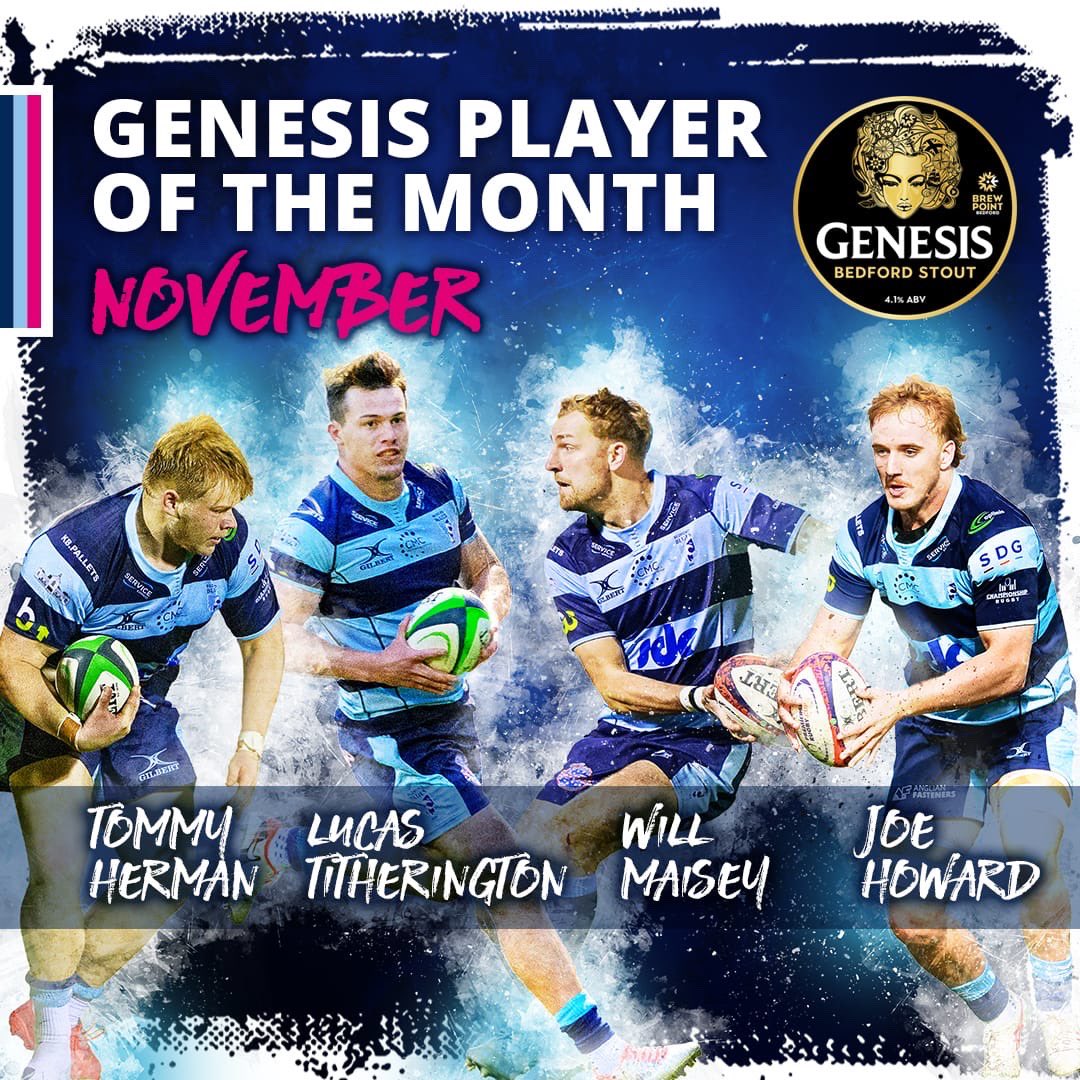 🏉 𝐏𝐋𝐀𝐘𝐄𝐑 𝐎𝐅 𝐓𝐇𝐄 𝐌𝐎𝐍𝐓𝐇 🍻

🔥 After some impressive performances, we need to find our <a href="/brewpointuk/">BREWPOINT</a> #GenesisPlayerOfTheMonth for November 👊

🤝 Four players chosen by the coaches for discussion with votes accumulated across all platforms 🗳️ 

Make your decision 👇