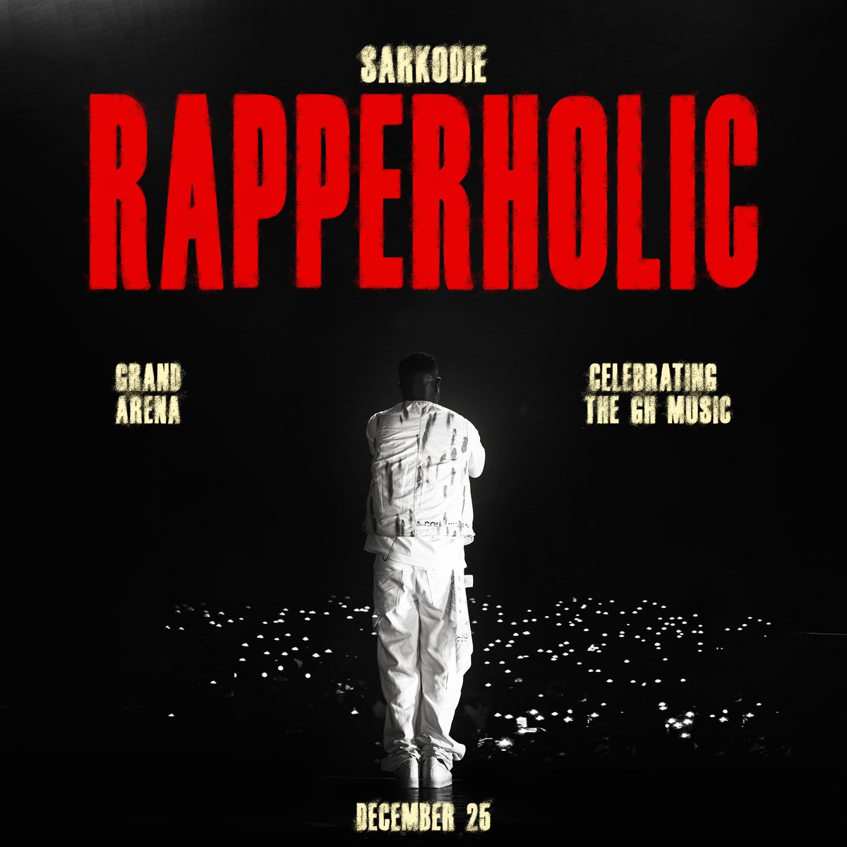sarkodie's tweet image. #Rapperholic24 tickets OUT NOW !!! rapperholic.com or Dial *714*666#