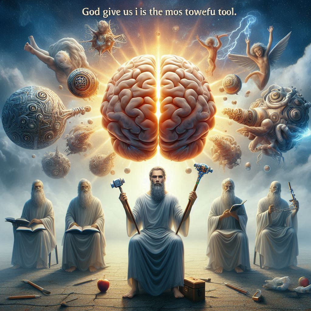 ThomasTay's tweet photo. God gave us the most powerful tool: our brain. So, use it effectively and contribute to society.  <inspired on 6th Apr 2019, Saturyday> https://t.co/NNKaEG1lKr