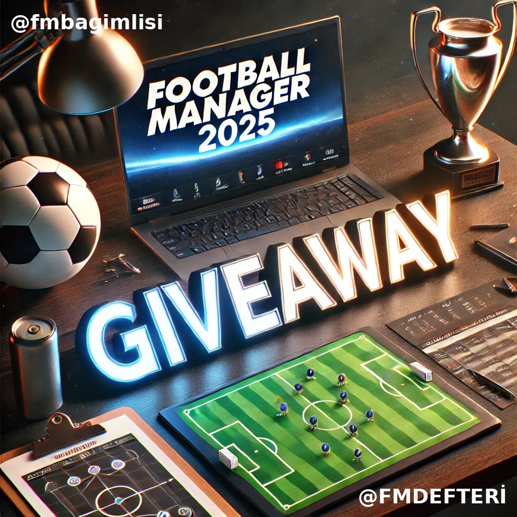Mustafa Anıl Benli (@fmbagimlisi) on Twitter photo 🎁 FM25 HEDİYESİ!
Çekilişe katılmak için;
• <a href="/FMDEFTERI/">FM DEFTERİ</a> ve <a href="/fmbagimlisi/">Mustafa Anıl Benli</a> hesaplarını takip et
• kick.com/fmbagimlisi hesabını takip et
• Bu tweet'i beğen ve retweetle
📅 Çekiliş 15 Aralık Pazar günü fmbagimlisi Kick kanalında canlı açıklanacak! 🎁 FM25 HEDİYESİ!
Çekilişe katılmak için;
• <a href="/FMDEFTERI/">FM DEFTERİ</a> ve <a href="/fmbagimlisi/">Mustafa Anıl Benli</a> hesaplarını takip et
• kick.com/fmbagimlisi hesabını takip et
• Bu tweet'i beğen ve retweetle
📅 Çekiliş 15 Aralık Pazar günü fmbagimlisi Kick kanalında canlı açıklanacak!
