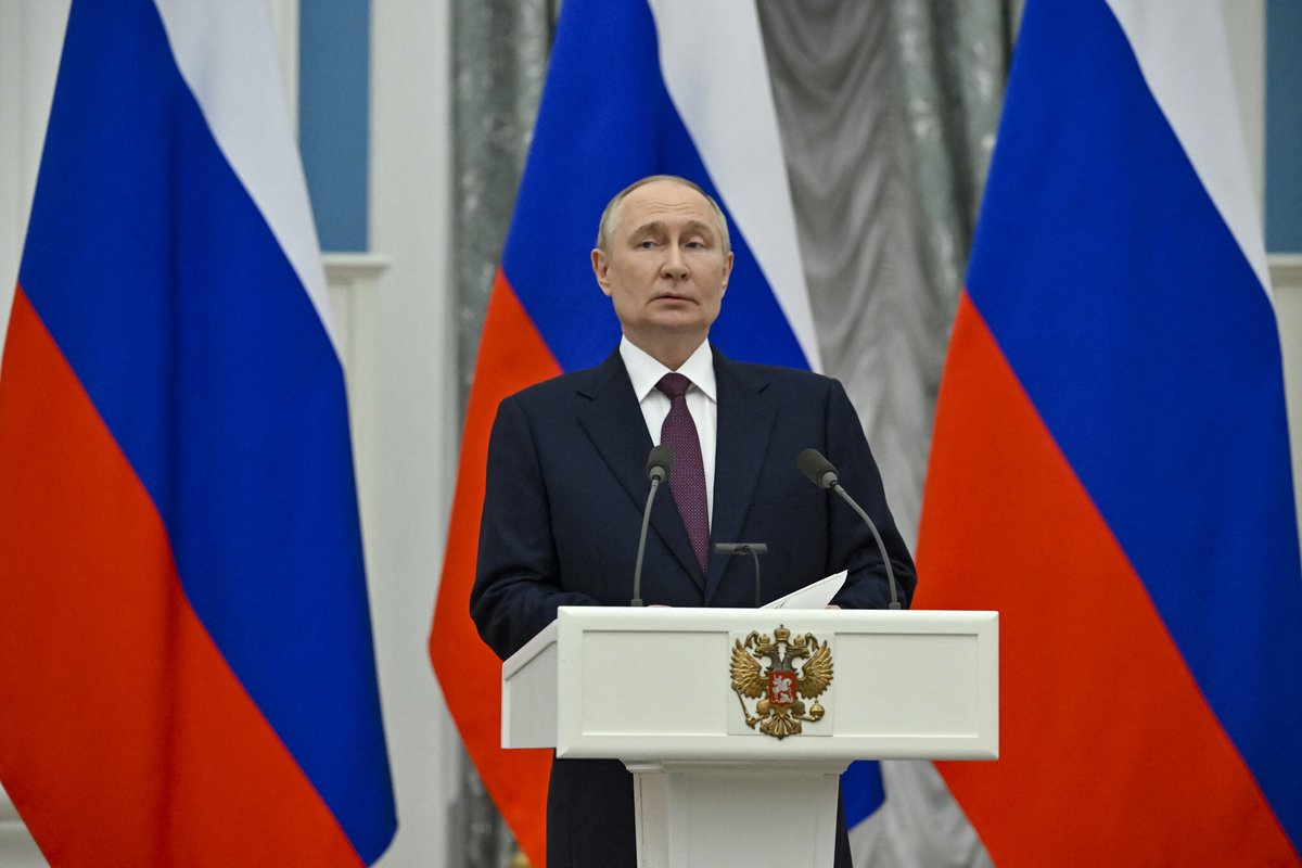 Russian President Putin says insulting Prophet Muhammad does not count as freedom of expression.