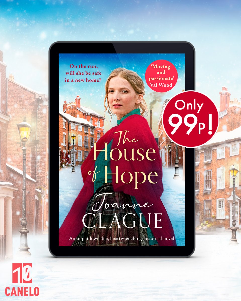 Canelo (@canelo_co) on Twitter photo Now only 99p for a limited time!📚 #TheHouseOfHope is the first book in <a href="/jonewsiom/">Joanne Clague</a>'s brand new Victorian #saga series, The House of Help for Friendless Girls.
Perfect for fans of Kitty Neale, Emma Hornby & Dilly Court👉 geni.us/THOH Now only 99p for a limited time!📚 #TheHouseOfHope is the first book in <a href="/jonewsiom/">Joanne Clague</a>'s brand new Victorian #saga series, The House of Help for Friendless Girls.
Perfect for fans of Kitty Neale, Emma Hornby & Dilly Court👉 geni.us/THOH