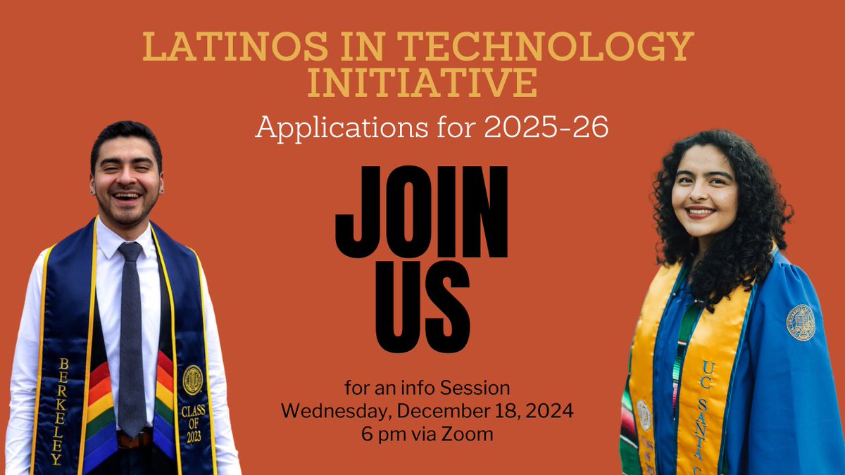 HFSVpage's tweet photo. 📣Applications for the Latinos in Technology Initiative are open! Learn the program's eligibility requirements 👉https://t.co/NQyNsO3cuB 

Join us on Wednesday, December 18th, at 6 p.m. for a virtual informational session 🔗 https://t.co/TTXXUMbvKt. https://t.co/iMEn1yPrzq