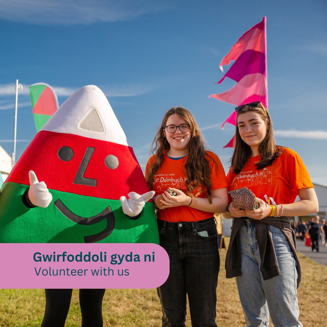 Eisteddfod yr Urdd a’r Celfyddydau (@eisteddfodurdd) on Twitter photo 🗣 Gwirfoddoli yn Eisteddfod yr Urdd 2025!
You can now sign up to volunteer at Eisteddfod yr <a href="/Urdd/">Urdd Gobaith Cymru</a> Dur a Môr, Parc Margam a’r Fro 2025!
👉 Llenwa'r ffurlfen yma | Fill in the form: bit.ly/4idJZD8
🎪 #Urdd2025 🗣 Gwirfoddoli yn Eisteddfod yr Urdd 2025!
You can now sign up to volunteer at Eisteddfod yr <a href="/Urdd/">Urdd Gobaith Cymru</a> Dur a Môr, Parc Margam a’r Fro 2025!
👉 Llenwa'r ffurlfen yma | Fill in the form: bit.ly/4idJZD8
🎪 #Urdd2025