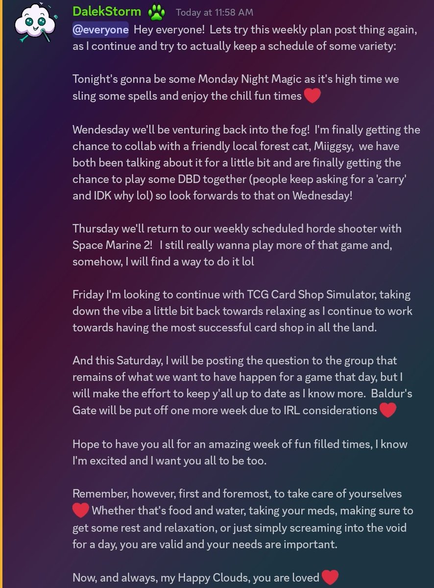 Oh hey, this app exists, right...
Here, have my schedule: