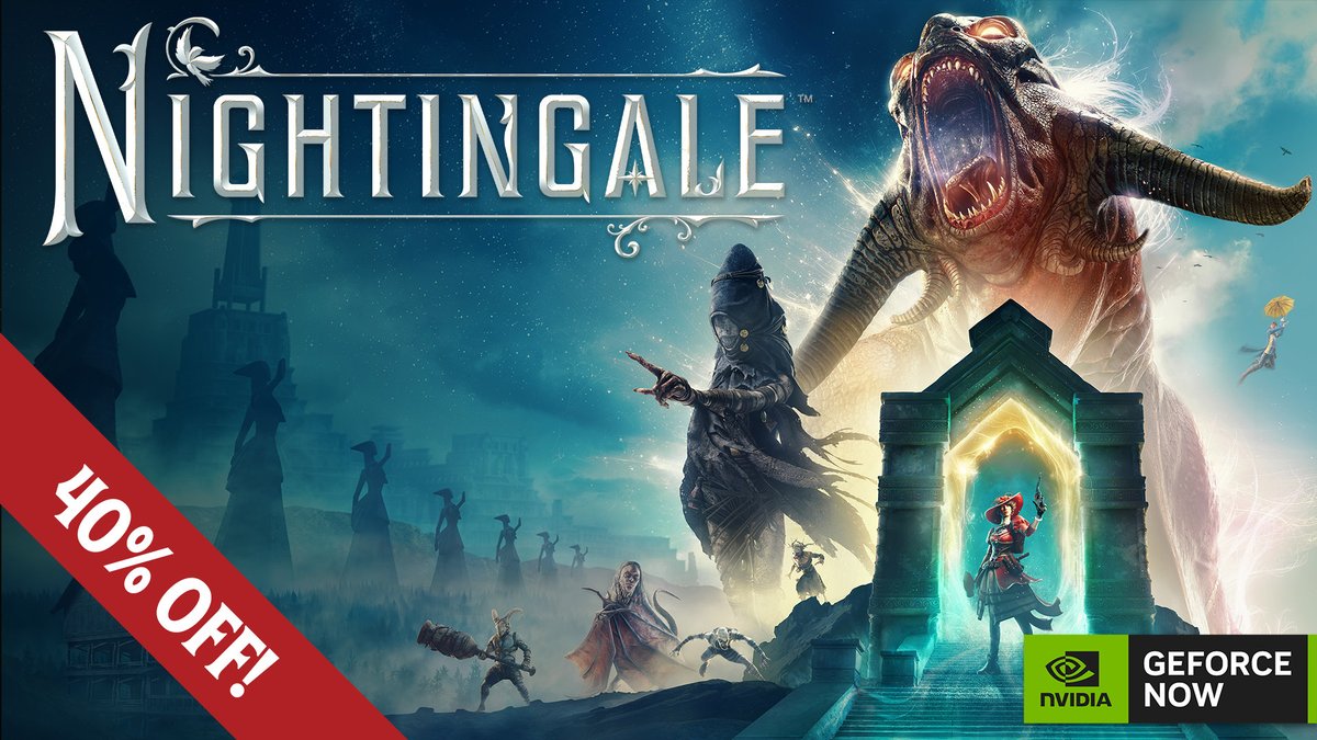 Black Faeday pricing (AKA the Steam Summer Sale) ends in 24 hours.  New adventures await in the Realms - don't miss your chance to pick up Nightingale at 40% off! #Nightingale #SteamSale #GeForceNow #PlayNightingale