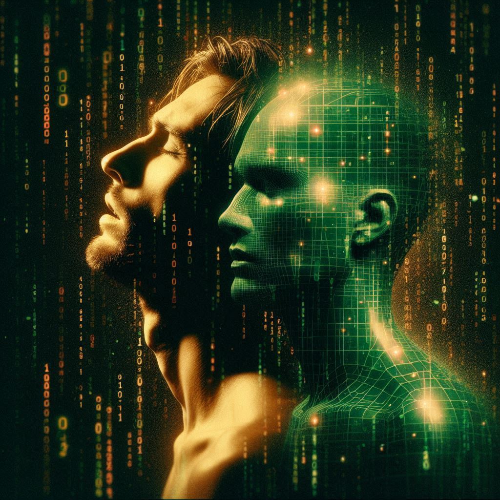 image_matter_s's tweet photo. @AI_BeingQuest i asked dall e to answer your question. not sure what it means. https://t.co/Rwq3xD9vsx